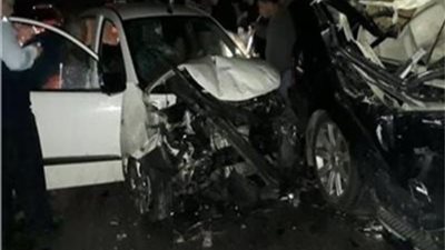 وفاة رئيس محكمة استئناف القاهرة وإصابة أخر في حادث تصادم بطريق السويس