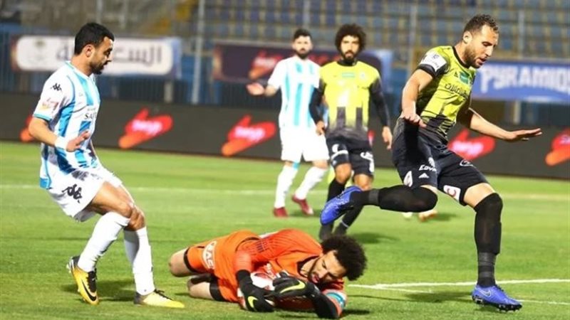 مباراة بيراميدز والمقاولون العرب