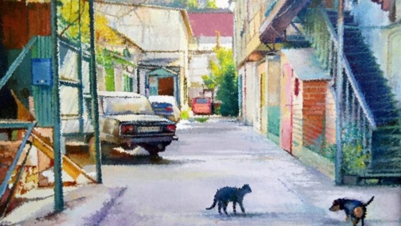 معرض الوان روسية مصرية