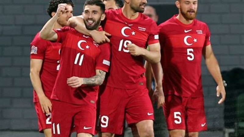 مباراة تركيا والتشيك