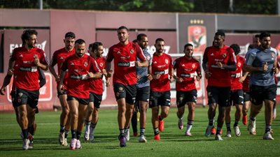 كواليس المران الأخير للأهلي قبل مواجهة فاركو في الدوري الممتاز