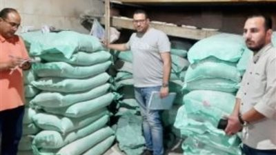 ضبط 10 أطنان دقيق أبيض وبلدي مُدعم في حملة موسعة على المخابز