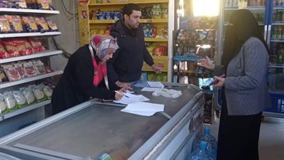 تموين دمياط تحرر 150 محضراً مخالفات متنوعة وضبط طن ألبان فاسدة