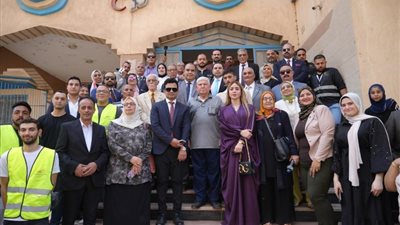 في لفتة إنسانية، رئيس «مصر أكتوبر» تزور مجمع خدمات الشيخ الشعراوي