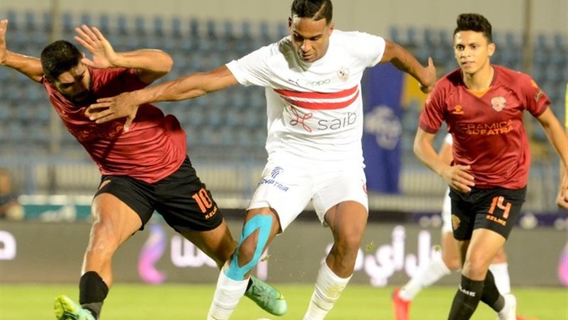 الزمالك وسيراميكا كليوباترا