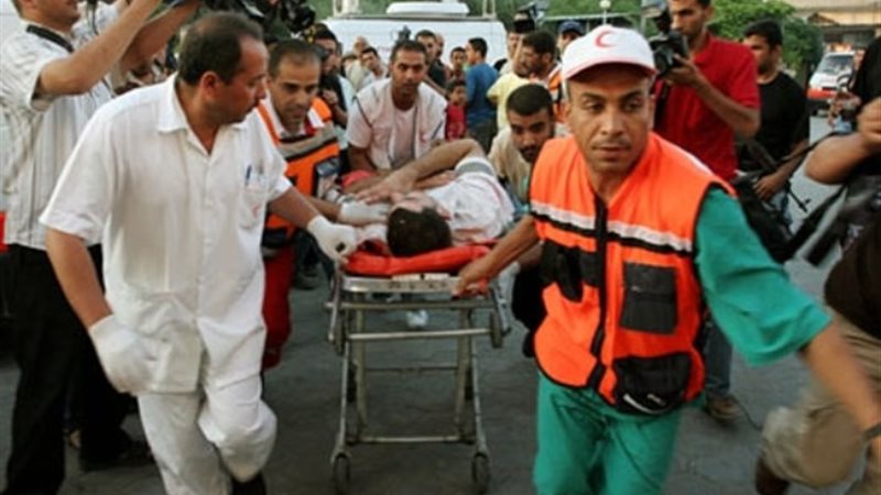 فلسطيني مصاب_أرشيفية