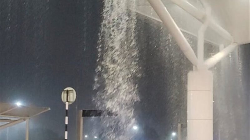الأمطار التي ضربت نيودلهي