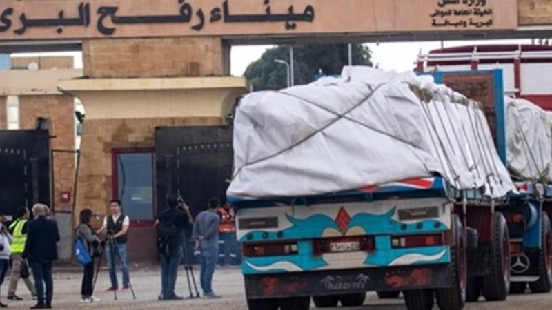 شاحنة مساعدات_أرشيفية