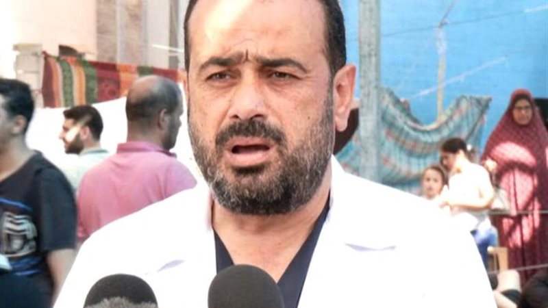 مدير مستشفى الشفاء، الدكتور محمد أبو سليمة