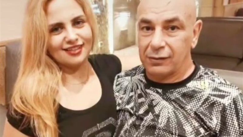 حسام حسن وزوجته دانا أدهم