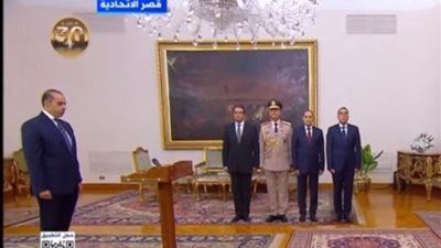 محمود فوزي يؤدي اليمين الدستورية وزيرا للشؤون النيابية والتواصل السياسي