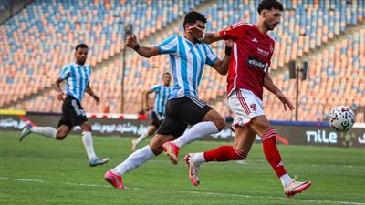 وسام أبو علي يضع الأهلي في المقدمة أمام الداخلية بالدوري الممتاز