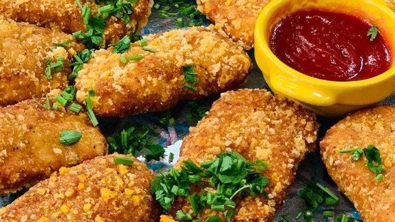 طريقة عمل ناجتس الفراخ