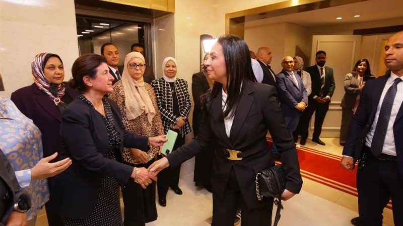 مايا مرسي وزيرة التضامن الاجتماعي