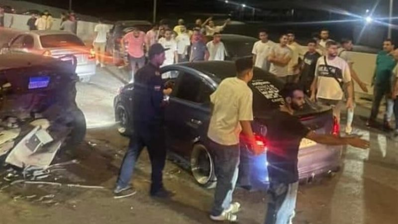 حادث طريق حسب الله الكفراوي