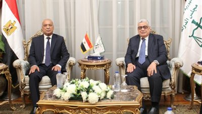 رئيس هيئة النيابة الإدارية يهنئ المستشار أحمد عبود لتوليه رئاسة مجلس الدولة