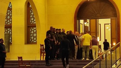 الصور الأولى من عزاء الراحل أحمد رفعت