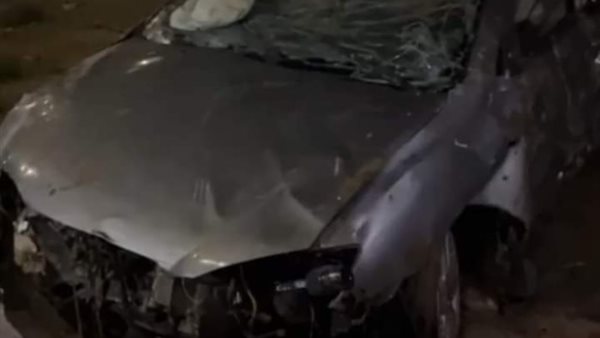 سيارة حادث زفة المعادي