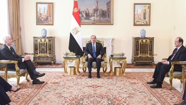 الرئيس السيسي يستقبل