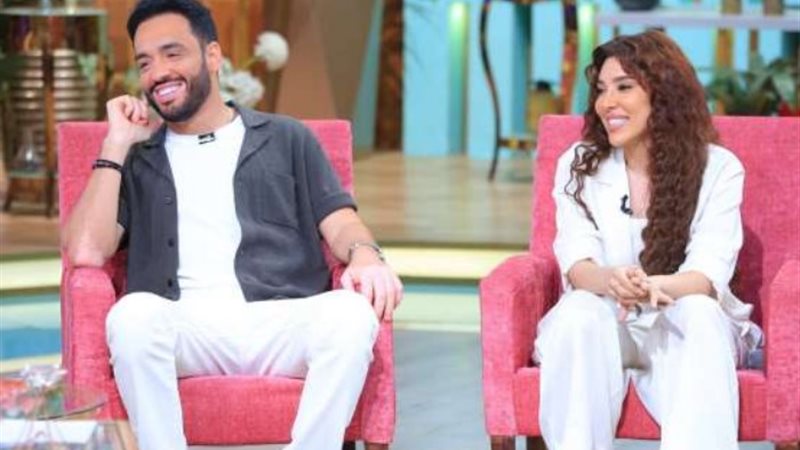 رامي جمال وزوجته